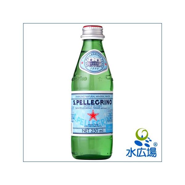 正規品 炭酸水 250ml サンペレグリノ グラスボトル　250mlx24本　安心の正規輸入品