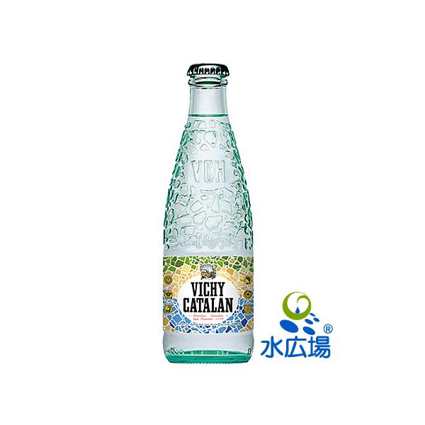 炭酸水 300ml ヴィッチーカタランVichy Catalan 300mlx24本　ガウディボトル