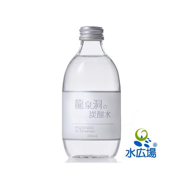 炭酸水 龍泉洞の炭酸水　300ml瓶　24本入　メーカー直送によるお届け　代引不可
