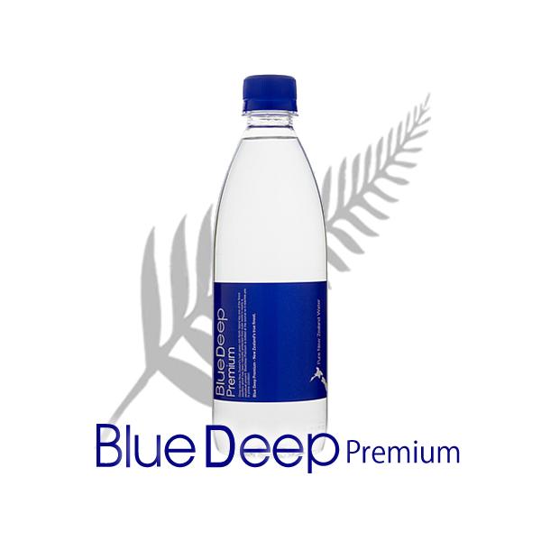 シリカ水 シリカ豊富でソフトな軟水 Blue Deep Premium ブルーディープ プレミアム 500ml おためし12本　ニュージーランドの天然シリカ入り超軟水