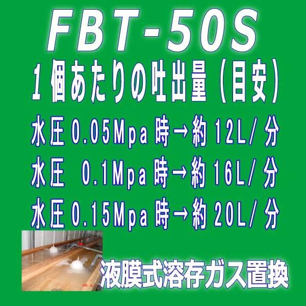 溶存酸素量改善器 F Bt 50s ワンパスで水を通すだけ 養殖 ガス病対策 アクアリウムなど Fbt 50s ミズカプランニングec