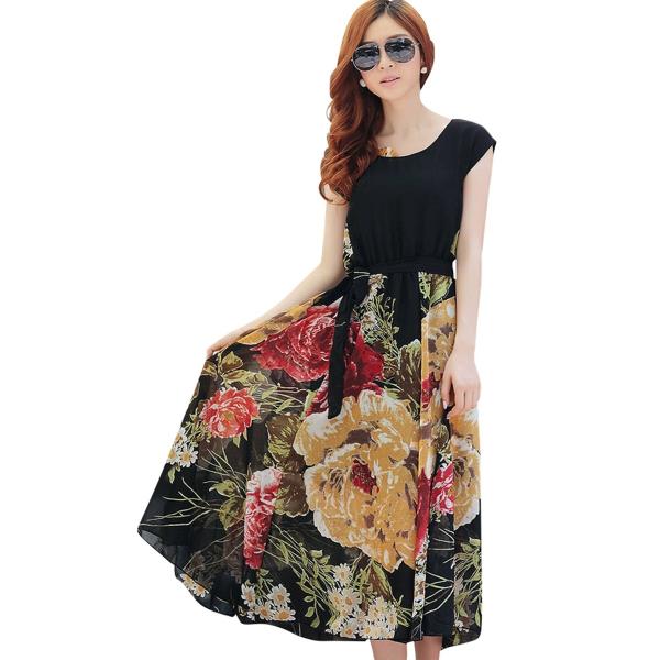 リゾートワンピ リゾートワンピース マキシワンピース リゾート ワンピース サマードレス マキシ丈 ロング丈 花柄 おしゃれ 夏服 Buyee Buyee Japanese Proxy Service Buy From Japan Bot Online