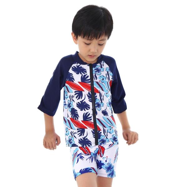 キッズ 水着 男の子 3点セット ショートパンツ スイムキャップ付き