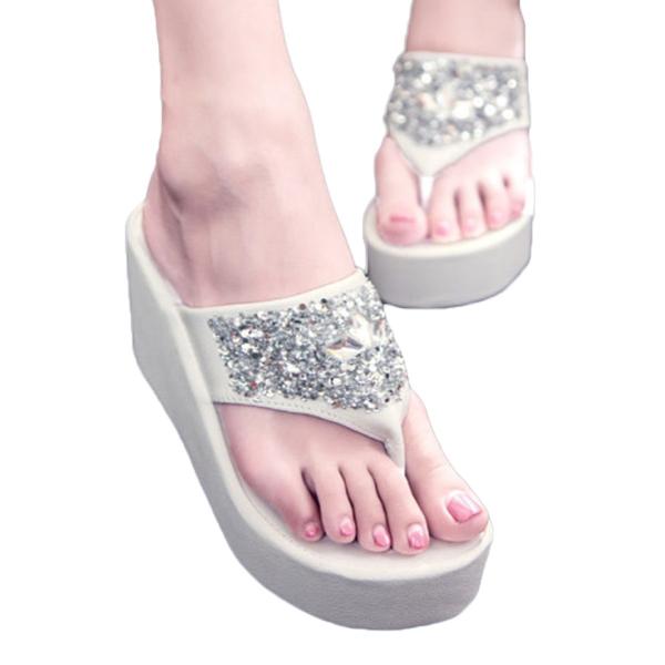 ビーチサンダル レディース 厚底サンダル 痛くない おしゃれ 歩きやすい 履きやすい ヒール ウェッジソール ビーサン 女の子 美脚 キラキラ Buyee Buyee 提供一站式最全面最專業現地yahoo Japan拍賣代bid代拍代購服務 Bot Online