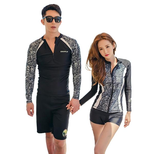 カップル 水着 ペアルック 長袖 ラッシュガード レディース メンズ 男女5点セット 韓国ファッションブランド Shebeach正規品 Buyee Buyee Japanese Proxy Service Buy From Japan Bot Online