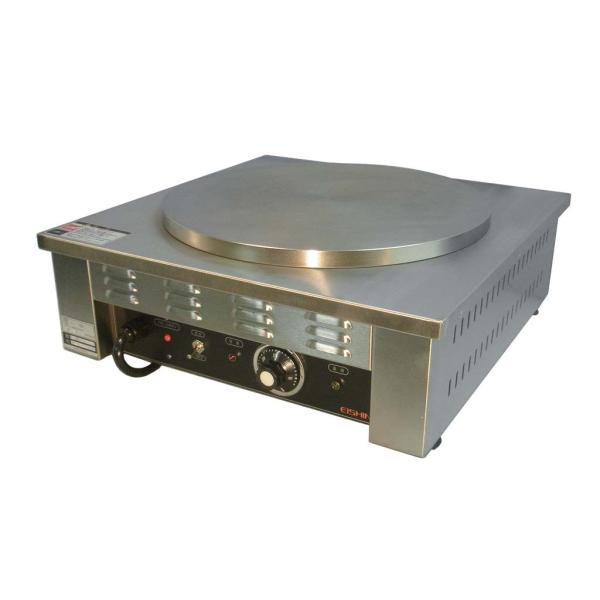 4681【美品】エイシン クレープ焼き器 焼成機 EC-1000 100V エイシン 電気 クレープ焼器（一連）EC-1000 : 水回り厨房の五輪