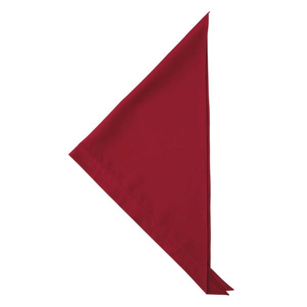 材質：ツイル（ポリエステル100％）サイズ：フリー横巾：105cm 中心丈：42.5cm●おでこが 当たる部分に綾テープを付けて滑らないようにしています。●制電素材を使用しています。