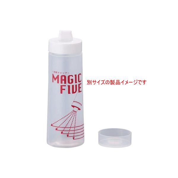 マジックファイブディスペンサー 200ml ホワイトサイズ：φ50×H140mm本体材質：ポリエチレン蓋材質：ポリプロピレン●お好み焼き等にマヨネーズをかける際に簡単に格子模様ができます。●蓋が付いていますので、とても衛生的です。