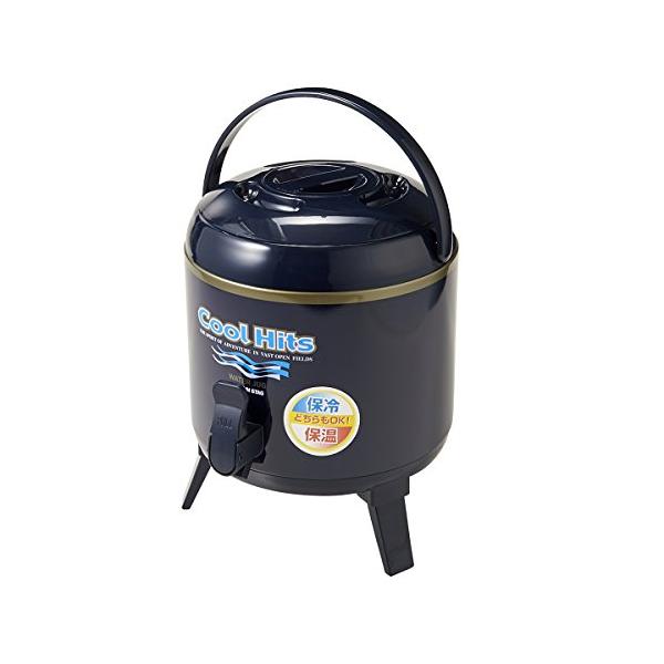 他サイト： キャプテンスタッグ クールヒッツ ウォータージャグ 6L (ネイビー) M-5026の商品画像