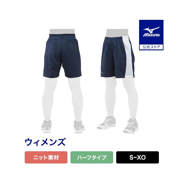 ゴムシャーリング仕様のハーフパンツ切替デザイン。