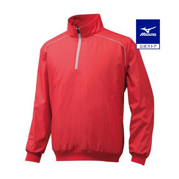 リーズナブルでかつシンプルなテイストのハーフZIPジャケット。