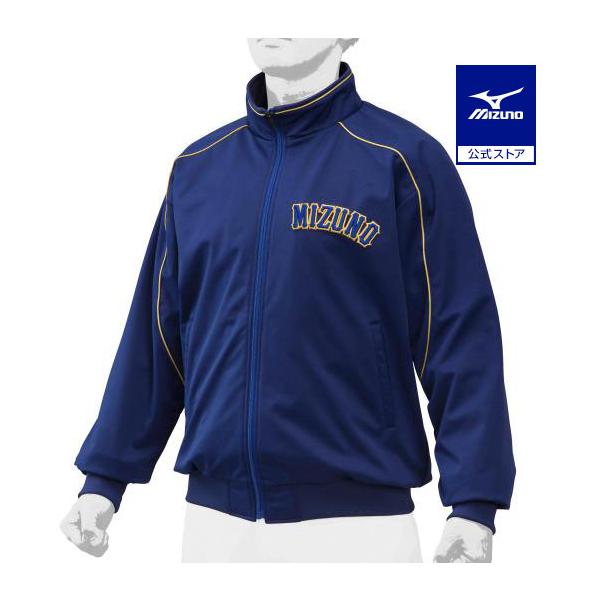 機能性と素材感が特徴のミズノプログラウンドコート。ボンディング素材が冬の風を防ぐ。※胸マークはサンプルであり、お届けの商品には入りません。予めご了承ください。