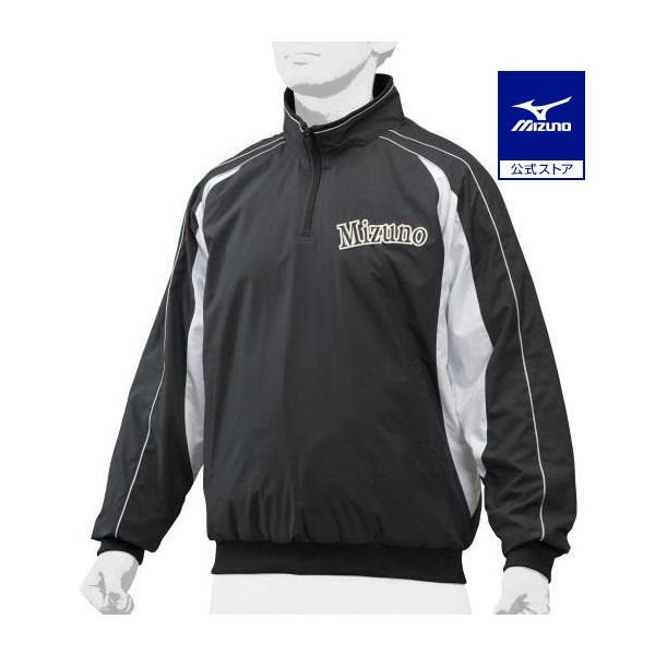 チームカラーを意識した定番ハーフZIPジャケット。※胸マークはサンプルであり、お届けの商品には入りません。予めご了承ください。