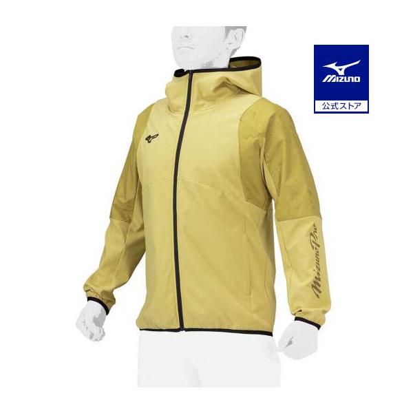 防風性とストレッチを備えたシーズン限定カラーのテックシールドフーディ。