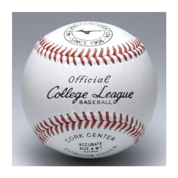 硬式用高校試合球です。