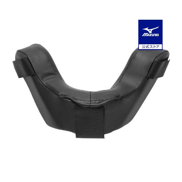 ミズノ公式 取り替え用マスクパッド 下側 MIZUNO 野球 キャッチャー用品 キャッチャー防具 ブラック 1DJYQ211