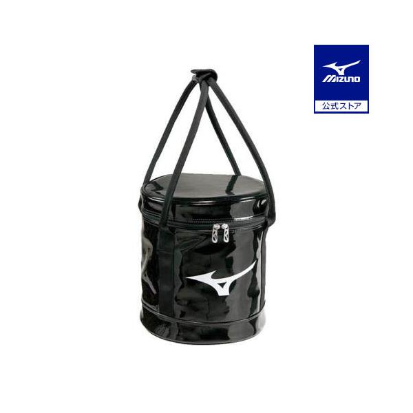 硬式／軟式球3ダース、ソフトボール（3号）18個収納可能なサイズのエナメル素材採用ボールケース。