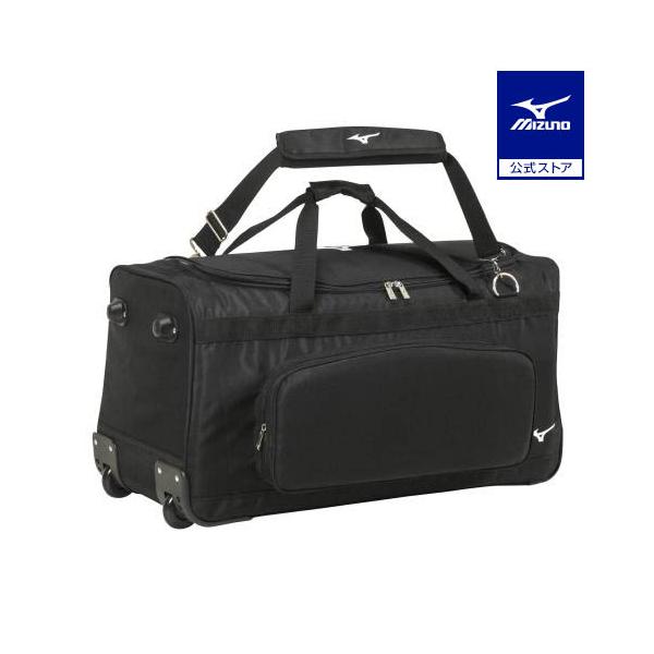 審判用具一式収納可能なキャスターバッグ。遠征バッグとしても使用可能。