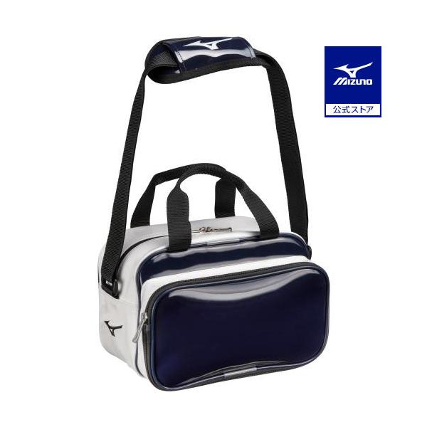 応援やちょっとした移動シーンに。小物等をコンパクトに持ち運べるエナメル素材のミニバッグ。