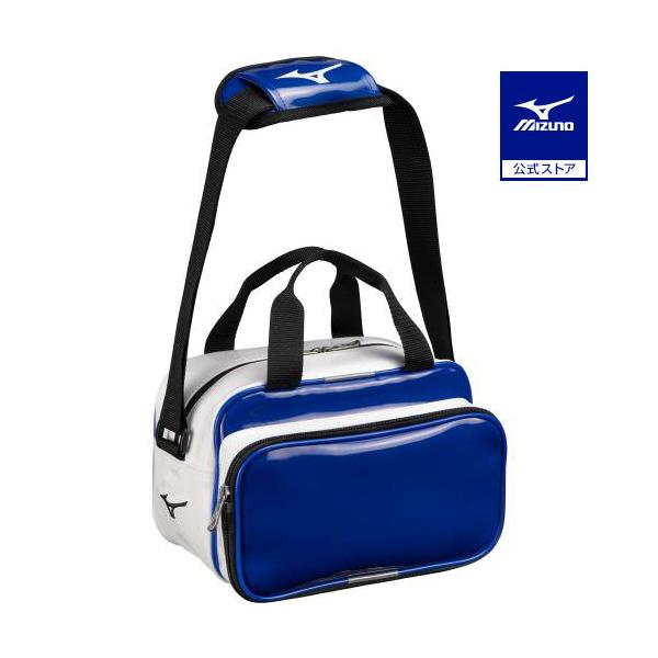 応援やちょっとした移動シーンに。小物等をコンパクトに持ち運べるエナメル素材のミニバッグ。