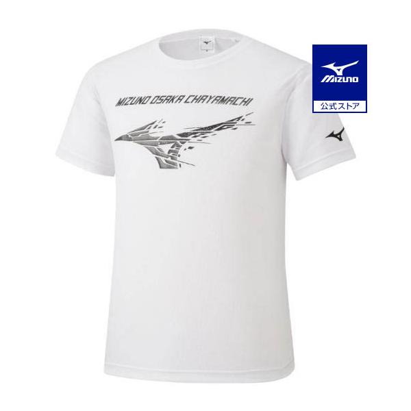 ミズノ公式 ミズノオオサカ茶屋町1周年記念TシャツB ユニセックス ホワイト