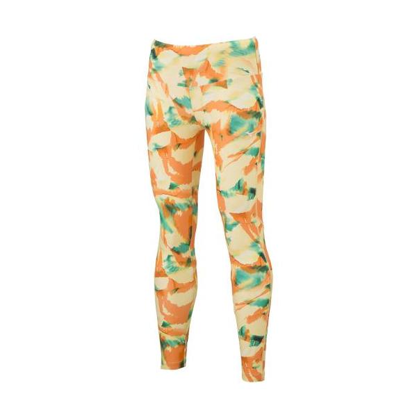 【ミズノ直営店＆公式オンラインショップ限定モデル】総柄デザインのタイツ。ブラとセットで可愛い着こなしを！