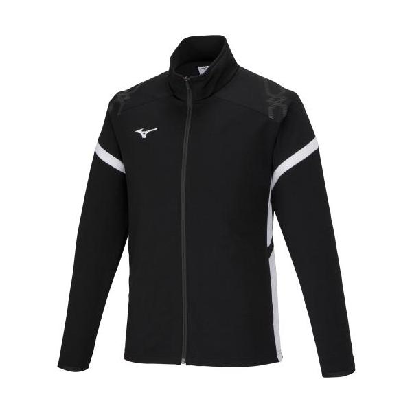 ウォームアップウェア 黒 ニューエラ（NEW ERA）（メンズ）ジャージ 上 吸汗速乾 ブラック