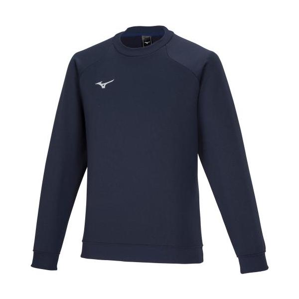 綿×ポリエステル素材を使用した快適で動きやすいスウェットシャツです。