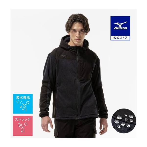 ミズノプロ　プルーフフリースジャケット MIZUNO（ミズノ） ミズノ公式 プルーフフリースジャケット ブラック
