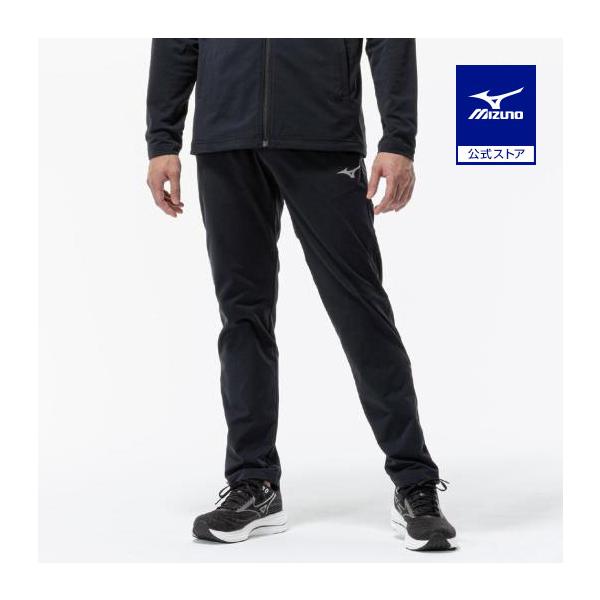  トレーニングパンツ 黒 サイドストライプ mizuno-shop_32mdd12009