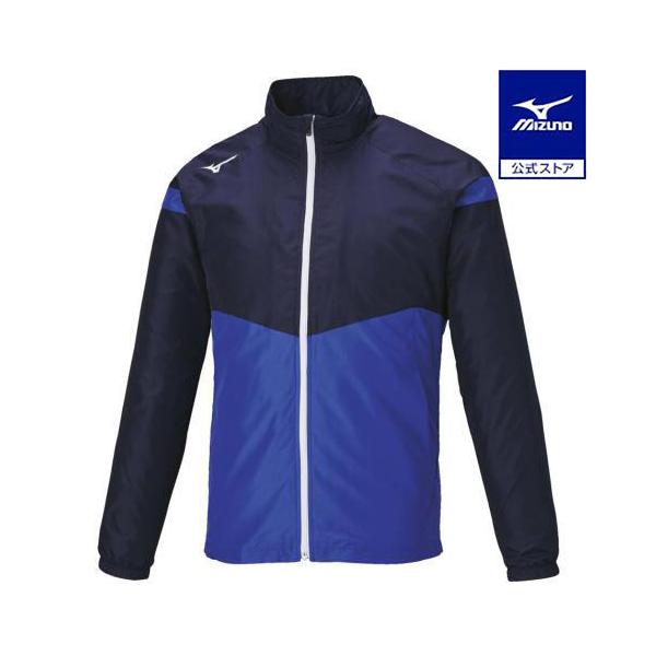 ミズノ公式 ウィンドブレーカージャケット ユニセックス Dネイビー