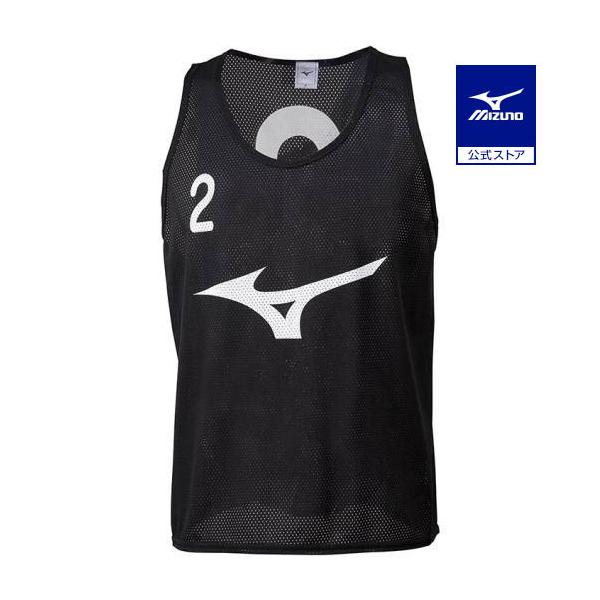 サッカーミズノビブスセット１０枚新品 MIZUNO（ミズノ） ミズノ公式 ビブス 10枚セットNo.付 ユニセックス