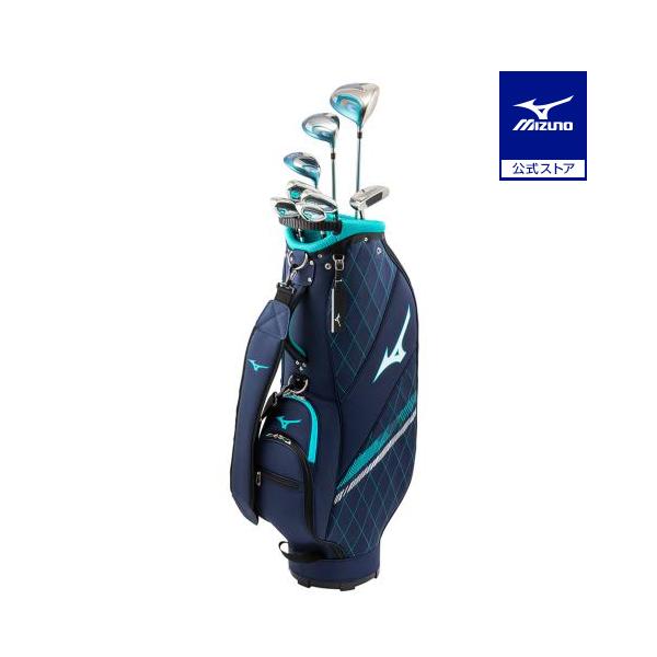 ミズノ efil ゴルフクラブセット 9本キャディバッグ付き MIZUNO（ミズノ） ミズノ公式 Efil-9 レディースゴルフクラブ8本セット