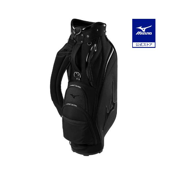 【新品未使用】ミズノ　キャディバッグ MIZUNO（ミズノ） ミズノ公式 NX.6 キャディバッグ ブラック ユニ