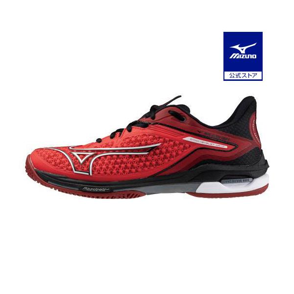 TOTAL NEW！素早く反応する1歩目をサポートする、ミズノテニスフラッグシップモデル。軽くて動きやすいシューズを求めるプレーヤー、また軽さと動きやすさもありながら、球際を攻めてもブレない安定感も求めるプレーヤーに履いてほしい一足。 テニ...