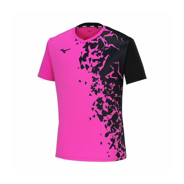 Mizuno ゲームシャツシャツ テニス バドミントン MIZUNO（ミズノ） ソフトテニス バドミントン ゲームシャツ 公式