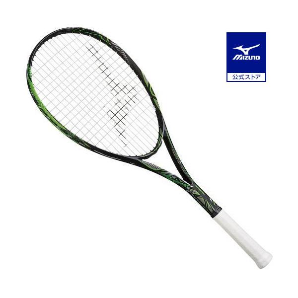 ミズノ公式 ティーエックス900 ソフトテニス ライム×ブラック