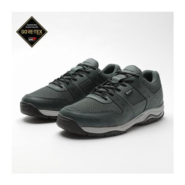 クラシックなアウトドアテイストのウォーキングシューズ。アッパーデザインに透湿・防水性に優れたGORE-TEXファブリクス搭載、アウトソールは濡れた路面でも滑りにくいWgrip搭載モデル。3E設計。ウォーキングシューズ 靴 シューズ 男性 女...
