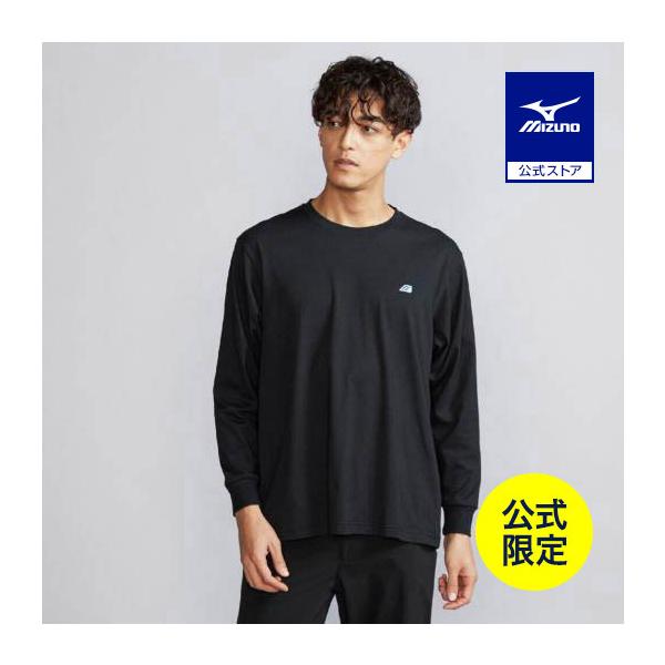 ミズノ公式 ミズノ直営店限定 モノグラムM Tシャツ長袖 ユニセックス