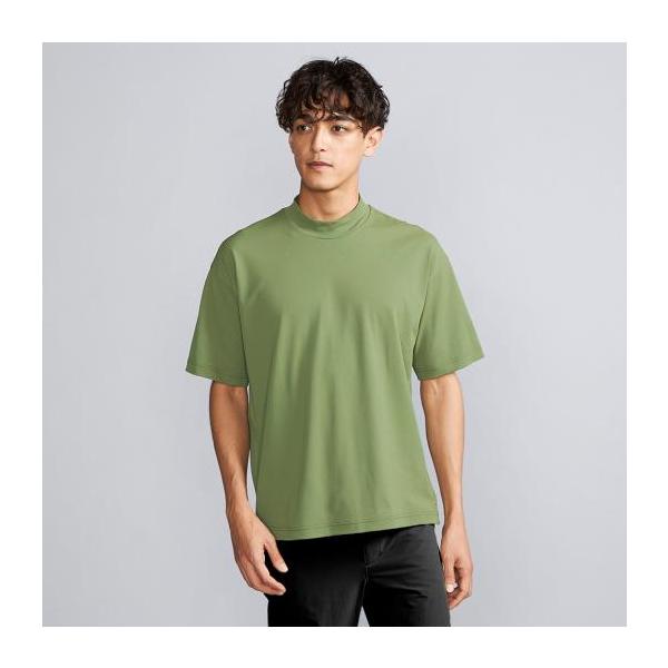 MIZUNO（ミズノ） ミズノ公式 アンチスウェット モックネックTシャツ
