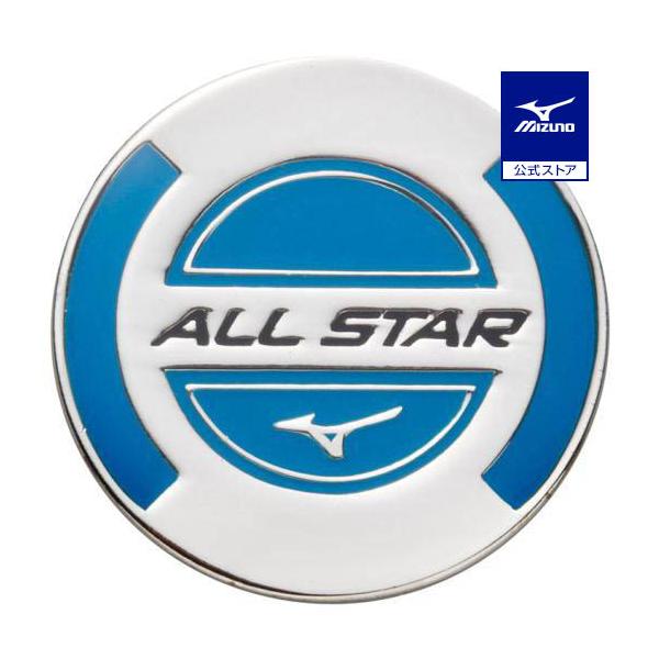 クラブの名前「ALL　STAR」をあしらったベーシックなマーカー。