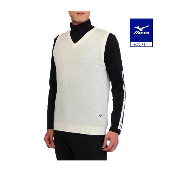 MIZUNO（ミズノ） ミズノ公式 ゴルフウェア Vネックニットベスト