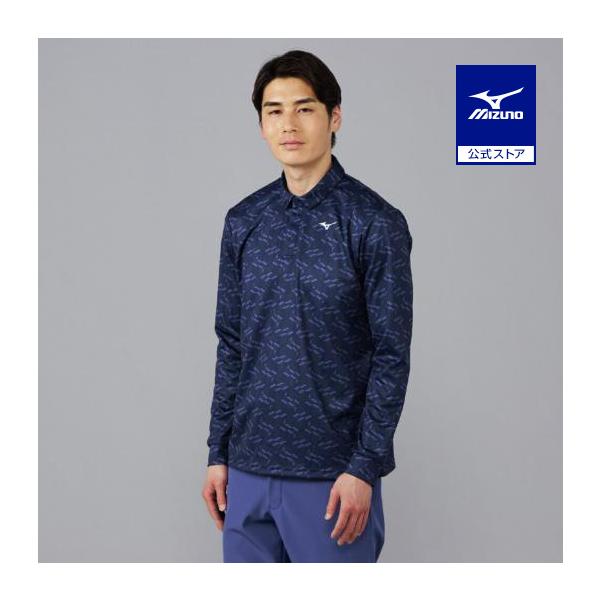 MIZUNO（ミズノ） ミズノ公式 ゴルフウェア 総柄グラフィックプリント