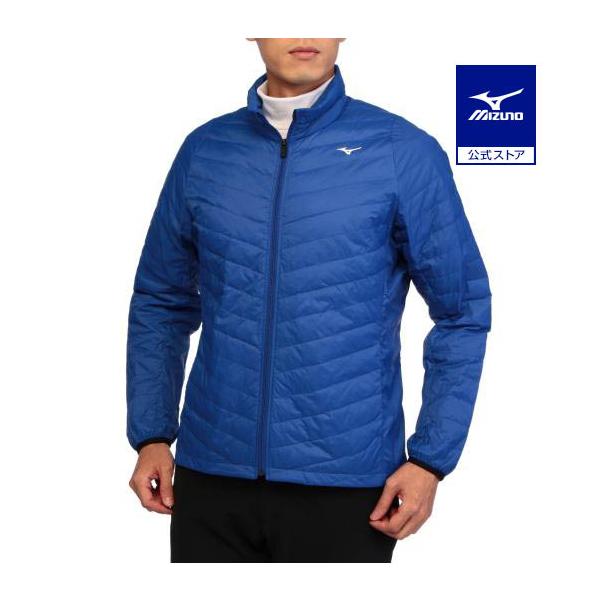 ブレスサーモを使用したムーブダウン。肩から脇のストレッチリブが効果的で動きやすい。【リサイクル素材】この商品には、リサイクルナイロン繊維が30％以上使用されています。