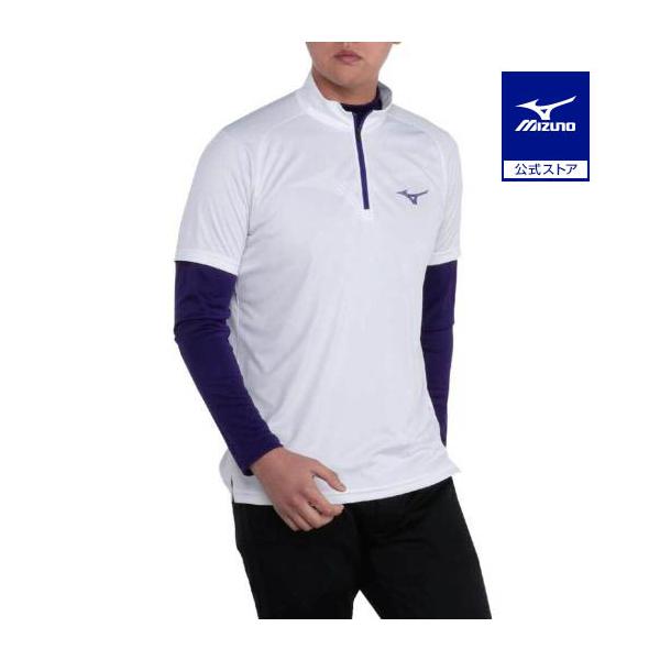 MIZUNO（ミズノ） ミズノ公式 ゴルフウェア レイヤードセット 半袖