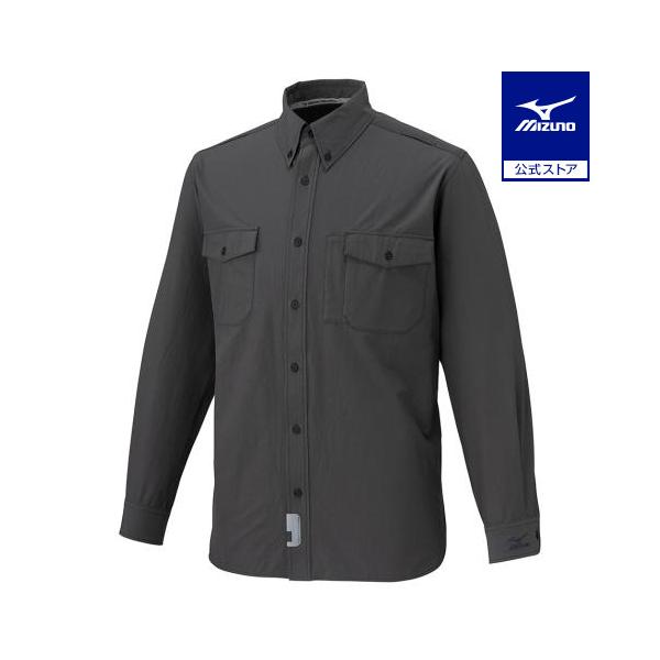 MIZUNO（ミズノ） ミズノ公式 ワークウエア 作業着 作業服 長袖シャツ