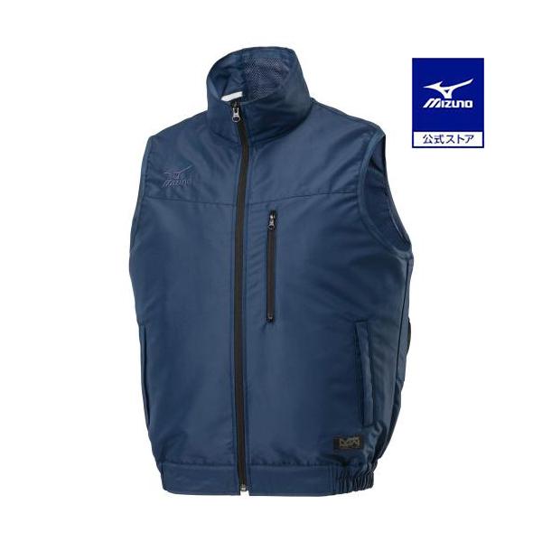 【USED】ミズノ 空調ファンバッテリー付 エアリージャケットTOUGHベストL MIZUNO（ミズノ） ミズノ公式 エアリージャケットTOUGHベスト ファン