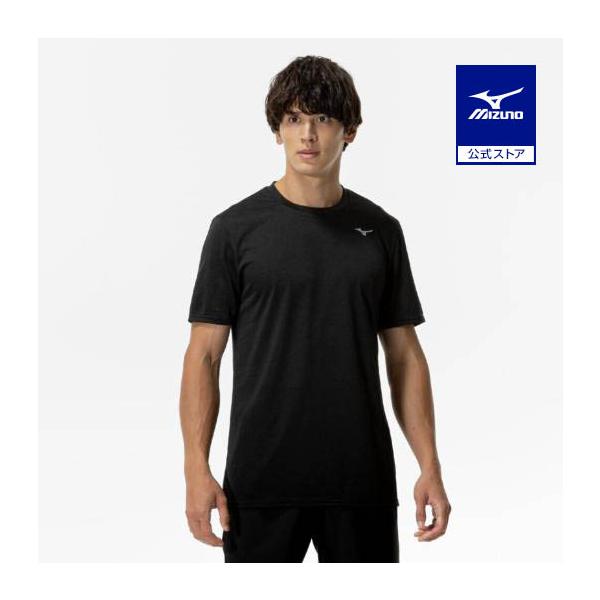 MIZUNO（ミズノ） ミズノ公式 クイックドライTシャツ ブラック メンズ