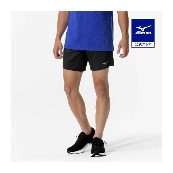 ミズノ公式 ランニング マルチポケットパンツ プラス 7インチ ブラック ユニセックス