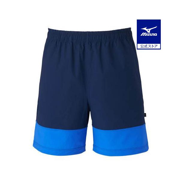 レース水着の布帛素材SONIC RIGHT RIBTEXを使用した撥水性のあるショートパンツです。ソリッドな使いやすい単色を組み合わせたデザイン。